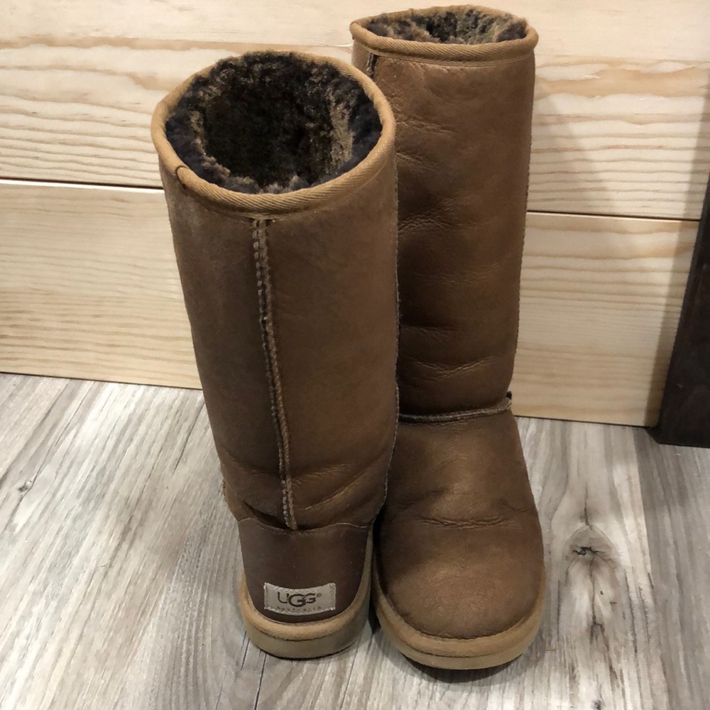 Tall brown classic UGG boots
